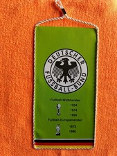 DFB  DEUTSCHER FUSSBALL BUND Wimpel Fußball Weltmeister Fußball Europameister