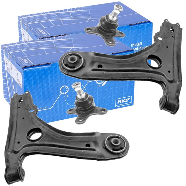 2X SKF Querlenker Vorne Rechts Links Passend FÜR Seat Arosa VW Polo Links+Rechts-image