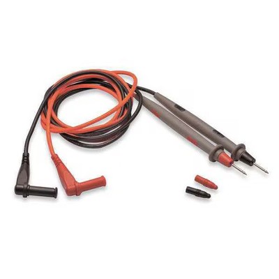 Test Probe Lead, CAT III 1000V, Shrouded Banana Plug, 4 ft., Double Insulation,