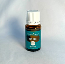 Young Living Peppermint Essential Oil 15ml 0.5 oz Authentic Sealed Bottle