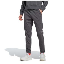 Adidas Essentials Fleece 3-Stripes Tapered Cuff Pants Men's Sweatpants Gray