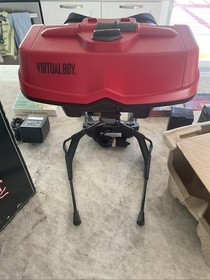 Nintendo Virtual Boy Console Boxed Bundle (Both Lens Soldered) *Please Read*
