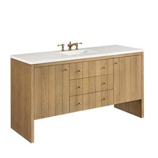 James Martin Vanities 435-V60S-3WZ Hudson 60