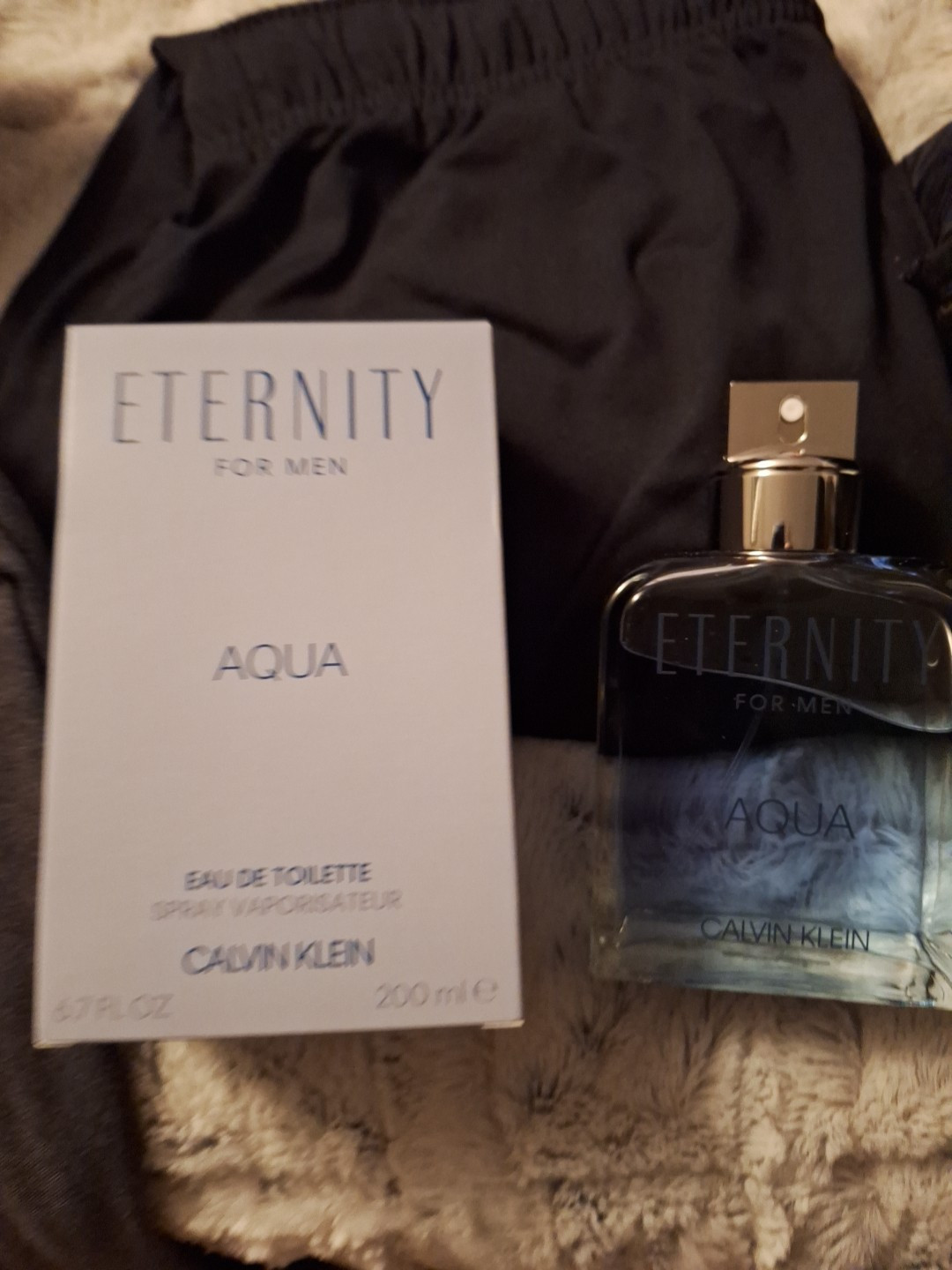 Eternity Aqua by Calvin Klein for Men 6.7 oz EDT Spray NIB