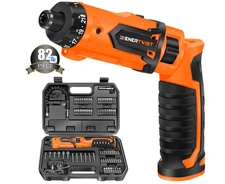 Cordless Screwdriver, 8V Max 10Nm Electric Screwdriver Rechargeable Set
