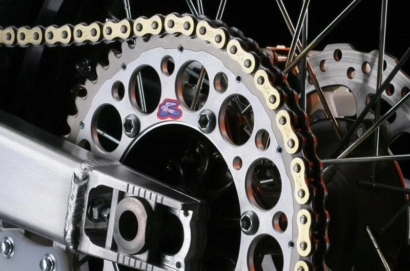 For Suzuki RMX450Z 10-18 Renthal 1230-520-50GPBK Twinring Groved Rear Chainwheel Foto 2 de 3