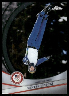 2026 Topps Chrome U.S. Olympic and Paralympic Team Hopefuls #122 Winter Vinecki
