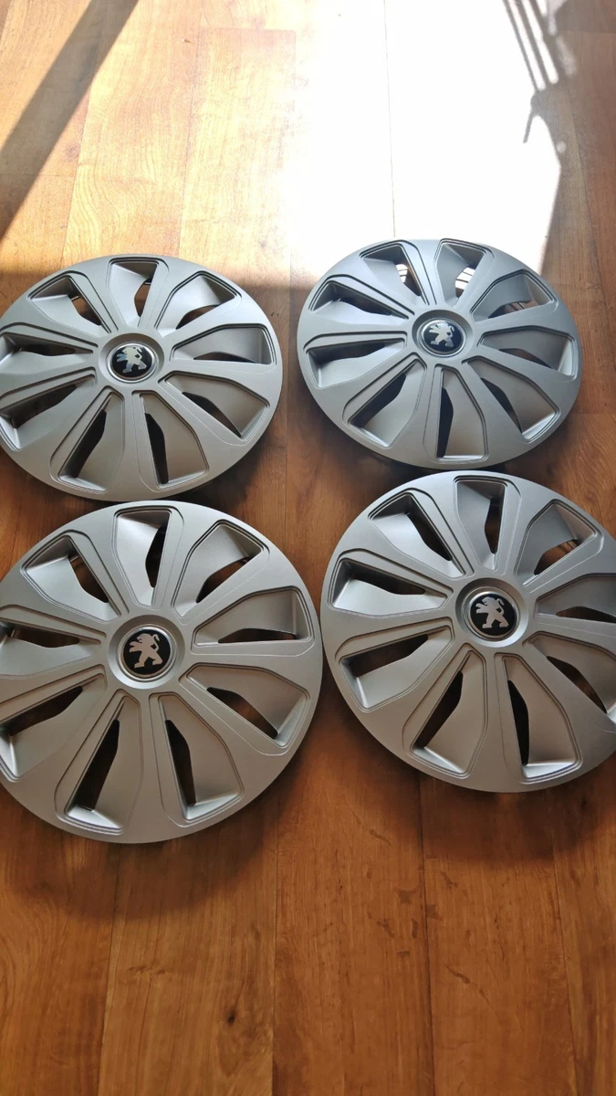 LOT DE 5 enjoliveurs de jante 15? (PEUGEOT 504 604 V6 BMW roue inox chromé) EUR 129,90 - FR