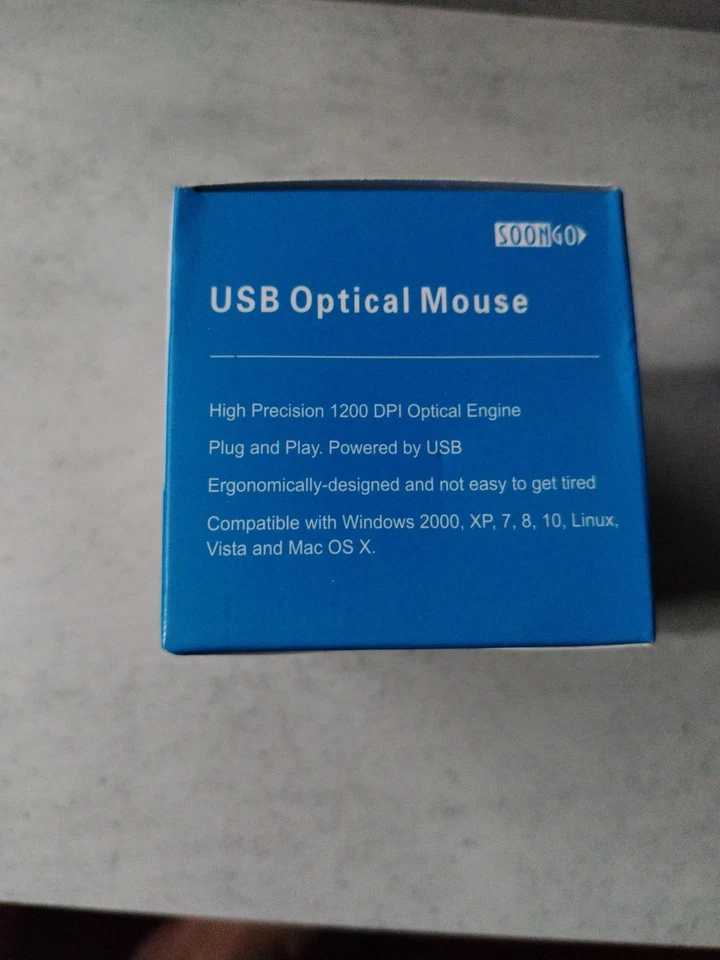 SOONGO Computer Mouse 2 Pack Mini USB Mice for Office and Home Use Fits compute - Image 3 of 4