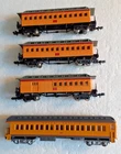 BACHMANN N GAUGE - 3 UNION PACIFIC 'OLD TIMER' COACHES PLUS ONE OTHER