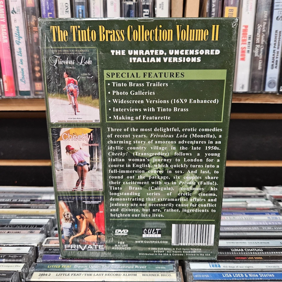 THE TINTO BRASS COLLECTION VOLUME 2 (II) [3 DVD, VG] - Imagen 2 de 4