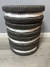 OREO COOKIE Stool/Side Table Tik Tok Viral Homegoods Tjmaxx 