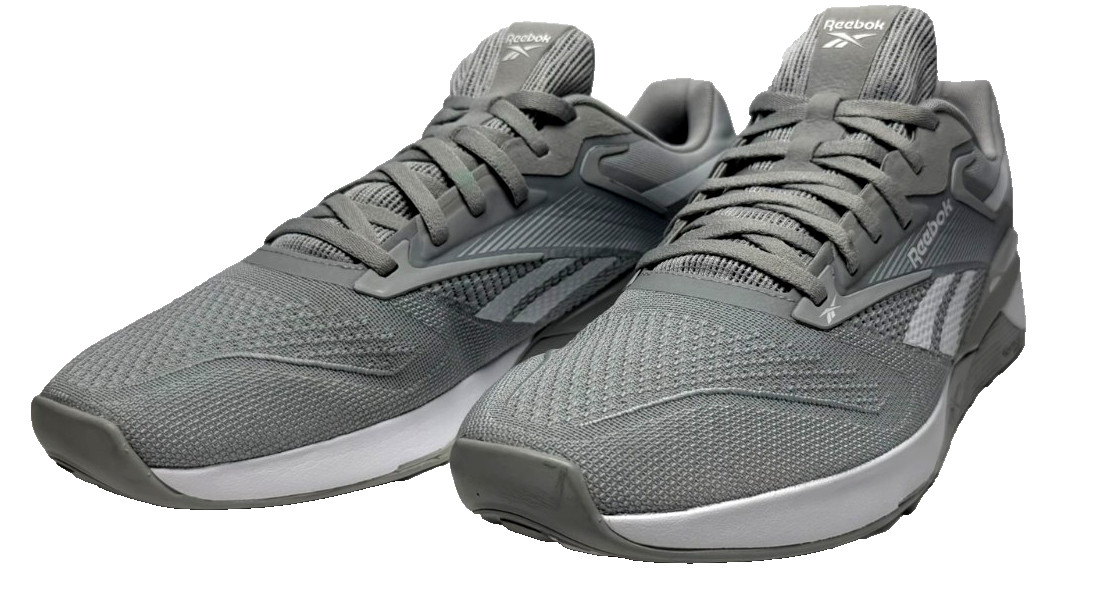 Reebok Nano X4 Mens Training Running Shoes Gray Size 14 Crossfit Performance image 2