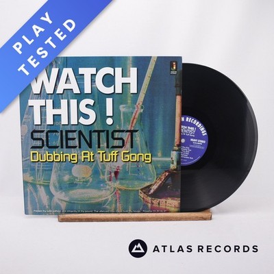 Scientist Watch This! Dubbing At Tuff Gong Studio LP Vinyl Record - EX/NM
