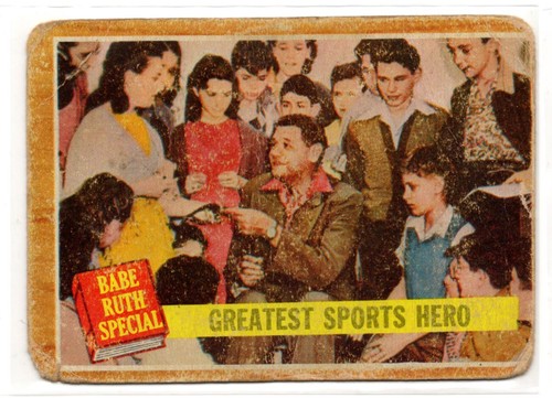 Greatest Sports Hero #143 1962 Topps card