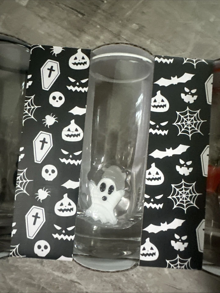 4-NUEVOS VASOS DE TIRO INSPIRADOS EN ANTROPOLOGÍA ICONO MÍSTICO HALLOWEEN Foto 3 de 4