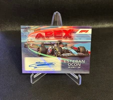 2024 Topps Formula 1 Paddock Pass Esteban Ocon Apex Auto #AP-OCO Black /10 SP