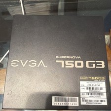 EVGA SuperNOVA 750 G3 ATX Power Supply 750W 1 Fan Black 220-G3-0750