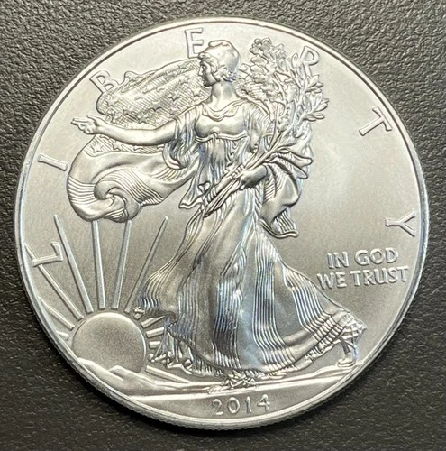 2014 American Eagle Silver Dollar / 1 oz .999 Silver / Uncirculated