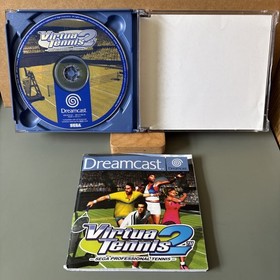 Virtua Tennis 2 | Tested | Sega Dreamcast | Case, Manual & Disk Included