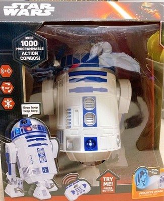 Thinkway Toys Star Wars Das Erwachen der Macht R2-D2 Figur gebraucht guter Zu...