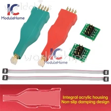 TSSOP8/MSOP8 Chip Spring Pin Burn Read Write Test Probe w/Program Download Cable