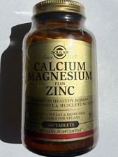Solgar Calcium Magnesium Plus Zinc 100 Tablet...