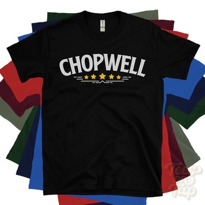 CHOPWELL 5-STAR RETRO LOGO T-SHIRT gateshead tyne & wear england ehemaliger Bergbau