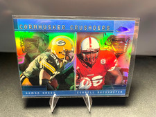 2001 TOPPS CHROME REFRACTOR AHMAN GREEN CORNHUSKER CRUSADERS TC16