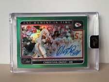Christian Okoye - /40 - 2024 Panini One - One Moment in Time #394