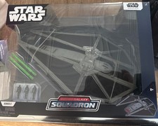 Star Wars Micro Galaxy Squadron TIE Reaper 9in Vehicle w  Three Micro Figs  New