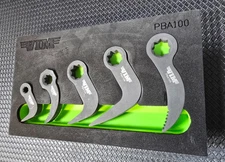 VIM Tools 5 Piece Bry Bar Attachment Set PBA100