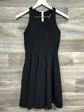 Lululemon Court Crush Tennis Dress Nulux Cool Max Liner Size 8 Black 78038