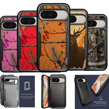 For Pixel 9 / Pixel 9 PRO HYBRID ARMOR Dual Two Piece Case Camo