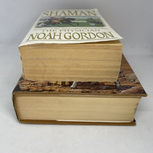 The Physician (Hardcover) & Shaman (Paperback) Noah Gordon Book Bundle - Picture 3 of 11