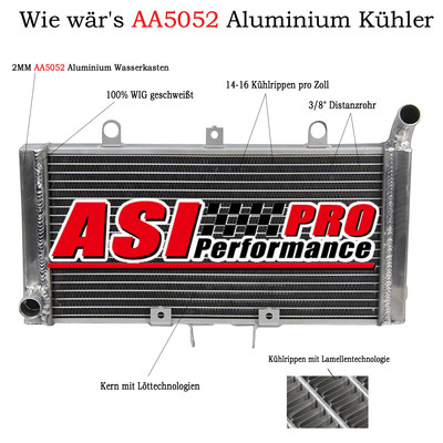 Für Honda CB1300 Super Four Kühler Aluminium Rennsport Motorkühler 2003-2008