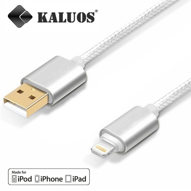 Original Kaluos Lightning USB Charging Cable for iPhone iPad 5S 6 6S 7 8 X