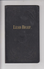 Lehrbrief Schneider Handwerk 1913 Schifferstadt Dennhard Bertram Gesellenbrief