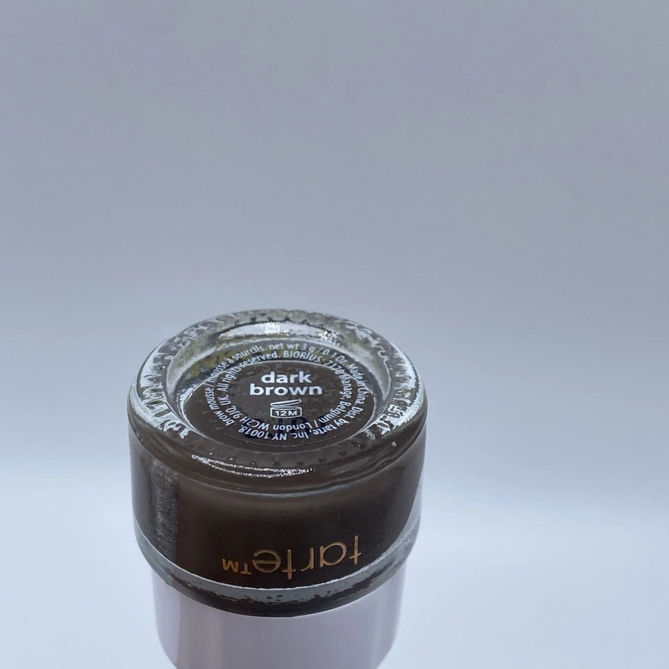 Mousse para cejas Tarte Maneater (marrón oscuro) 0,1 oz. / 3 g nuevo sin caja Foto 3 de 3