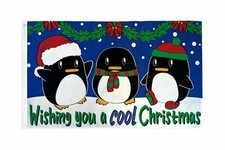 Merry Christmas Flag 3x5 Happy Holidays Christmas Eve Santa Claus Banner Flag 9