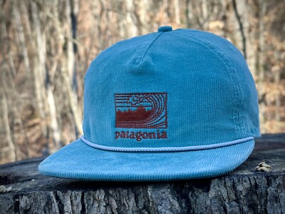 Patagonia Framed Fitz Roy Corduroy Hat - Mogul Blue