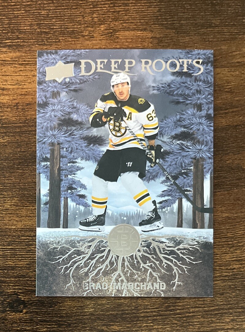 2023-24 Upper Deck Deep Roots #DR-38 Brad Marchand Boston Bruins