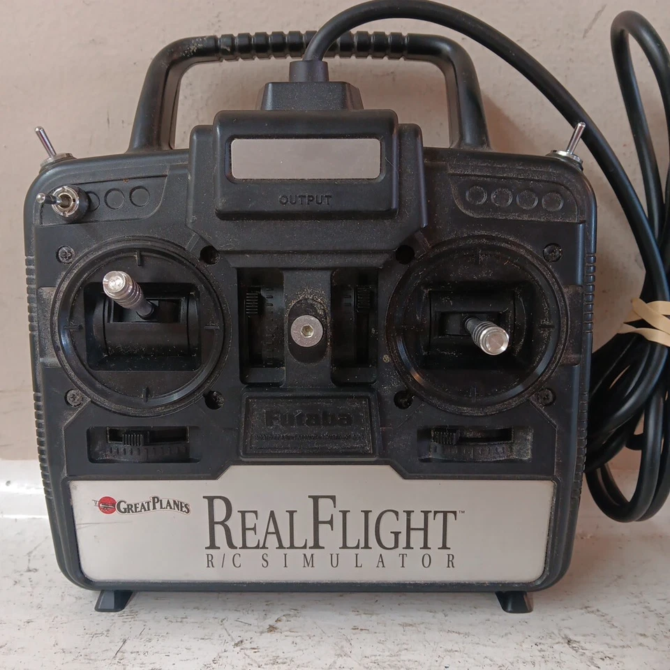 Great Planes Real Flight R/C Simulator Futaba Serial Port Controller No USB - Image 2 of 4