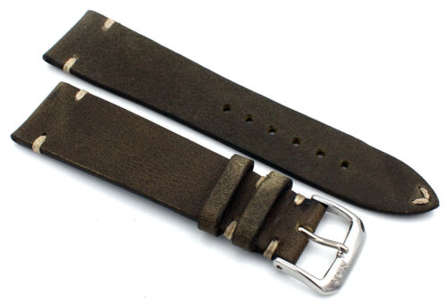 RIOS1931 Sagittarius handmade Germany Vintage Leder für Klassische Uhren Band - Picture 10 of 22