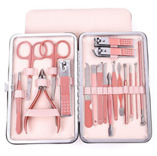 Manicure Pedicure Nail Care Scissors Stainless Steel Clipper Clean Nipper Set