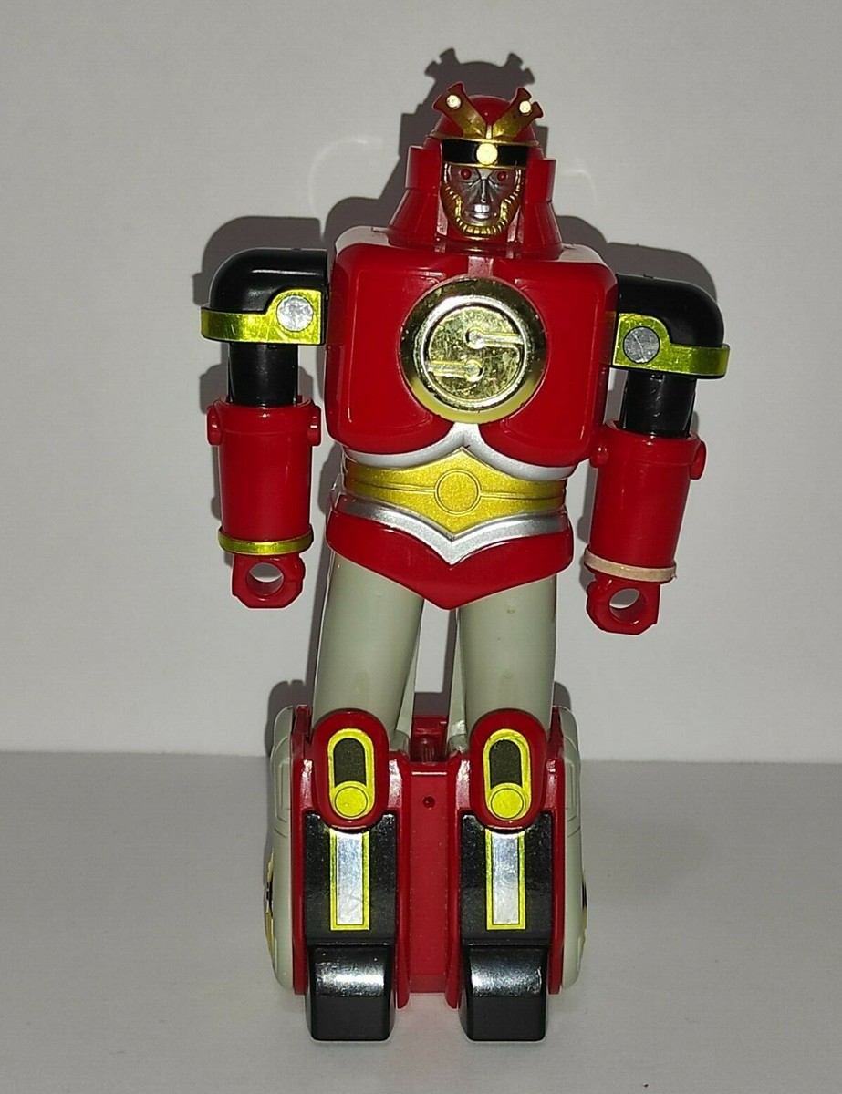 1995 Power Rangers MMPR Deluxe Ninja Megazord Arm Red Ape Zord | eBay