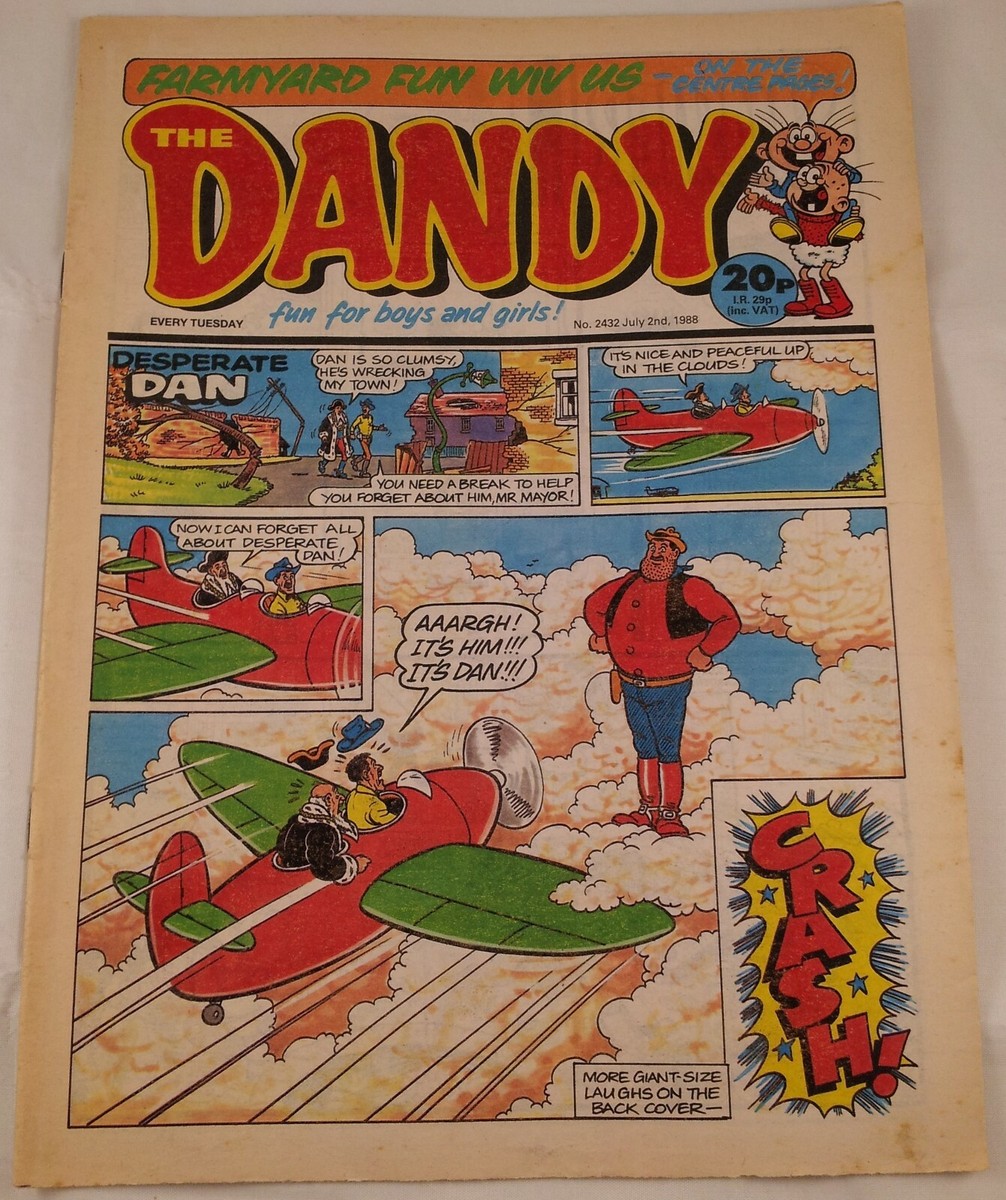 The Dandy : 2nd July 1988 : Vintage UK Comic book | eBay UK The Dandy : 2nd July 1988 : Vintage UK Comic book | eBay UK