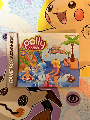 Polly Pocket:Super Splash Island (Nintendo Game Boy Advance, 2006) - Manual Only