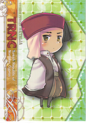 Hetalia Axis Powers Trading Card Frontier Works No.39 Normal TRNC (Cyprus)