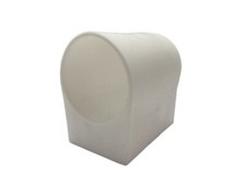 Bodengleiter für Tisch 38mm weiß